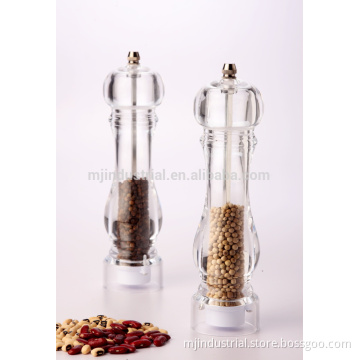 Transparent Acrylic Pepper & Salt Mill (MJ01-G)